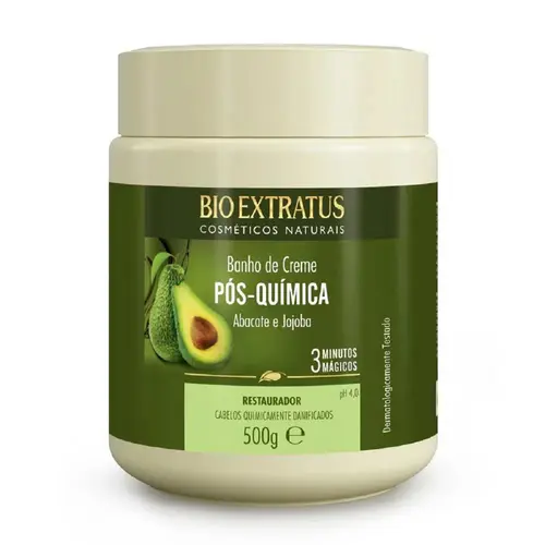BANHO DE CREME BIO EXTRATUS 500G PÓS QUIMICA