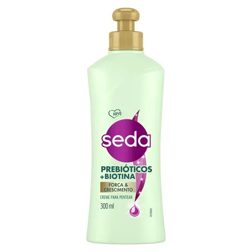CREME PARA PENTEAR SEDA 300ML PREBIOTICOS + BIOTINA