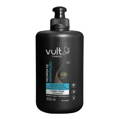 CREME PARA PENTEAR VULT 300ML HIDRATAÇÃO