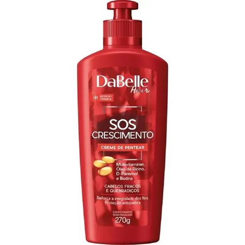 CREME PARA PENTEAR DABELLE 270G SOS CRESCIMENTO
