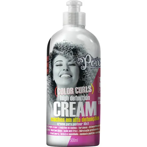 CREME PARA PENTEAR SOUL POWER 500ML COLOR CURLS CREAM
