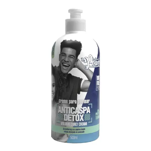 CREME PARA PENTEAR SOUL POWER 500ML ANTICASPA DETOX CURLY