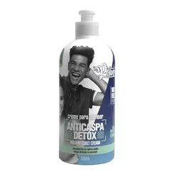 CREME PARA PENTEAR SOUL POWER 500ML ANTICASPA DETOX CURLY