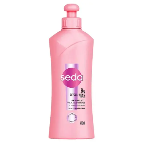 CREME PARA PENTEAR SEDA 300ML LUMINOUS UV 6% GLYCOL+VITA C