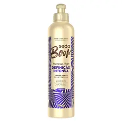 CREME PARA PENTEAR SEDA 350ML BOOM DEFINICAO INTENSA