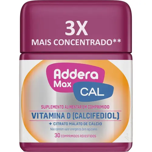 ADDERA MAX CAL 30 COMPRIMIDOS