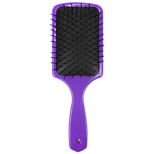 ESCOVA PARA CABELO SANTA CLARA ALMOFADA QUADRADA LILÁS