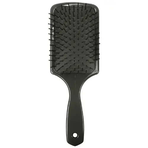 ESCOVA PARA CABELO SANTA CLARA ALMOFADA QUADRADA PRETA