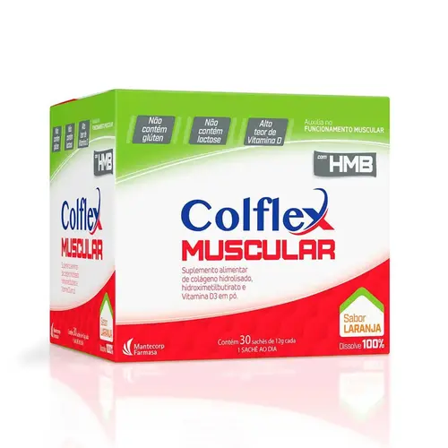 COLFLEX MUSCULAR 30 SACHES LARANJA
