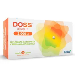 DOSS 2000UI 90 CÁPSULAS
