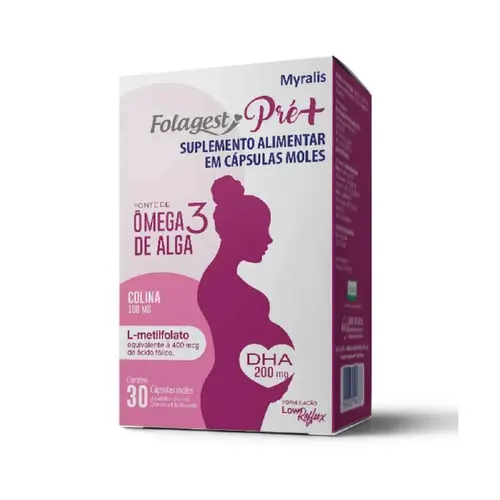 FOLAGEST PRE+ 30 CÁPSULAS MOLES