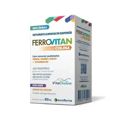 FERROVITAN + COLINA 60ML FRUTAS