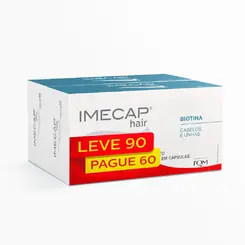 IMECAP HAIR LEVE 90 PAGUE 60