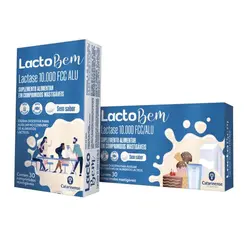 LACTOBEM 10.000FCC/ALU 30CPR MASTIGÁVEIS