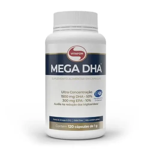 MEGA DHA 1500MG 120 CÁPSULAS