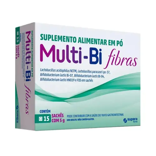 MULTI BI FIBRAS 15 SACHÊS