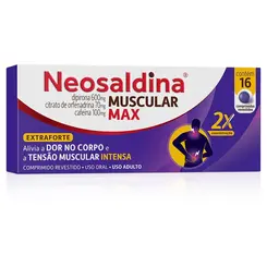NEOSALDINA MUSCULAR MAX 16 COMPRIMIDOS