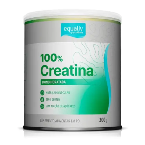 EQUALIV CREATINA MONOHIDRATADA 300G SEM SABOR
