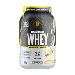 WHEY PROTEIN IRIDIUM 900G CONCENTRADO BAUNILHA