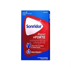SONRIDOR RAPID FORT 500+65MG 10 COMPRIMIDOS