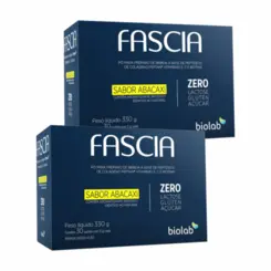 Kit Fascia sabor Abacaxi com 30 Sachês
