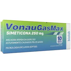 VONAUGASMAX 250MG 10 CÁPSULAS MOLES