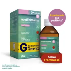ACETILCISTEINA 20MG/ML XAROPE 120ML EUROFARMA