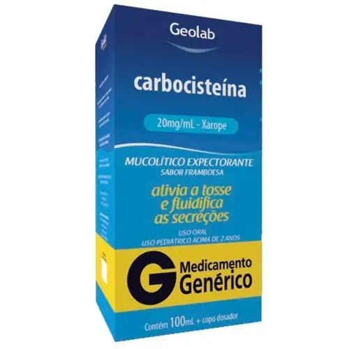 CARBOCISTEINA 20MG/ML 100ML GEOLAB