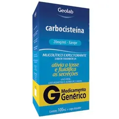 CARBOCISTEINA 20MG/ML 100ML GEOLAB