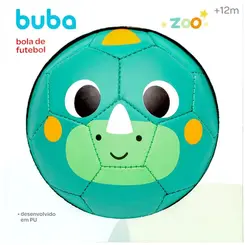 BOLA DE FUTEBOL BUBA +12M ZOO DINO