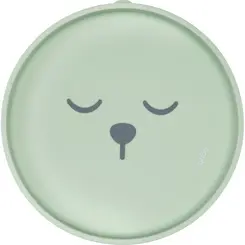 PRATINHO EM SILICONE BUBA GUMY COM VENTOSAS VERDE REF 19679