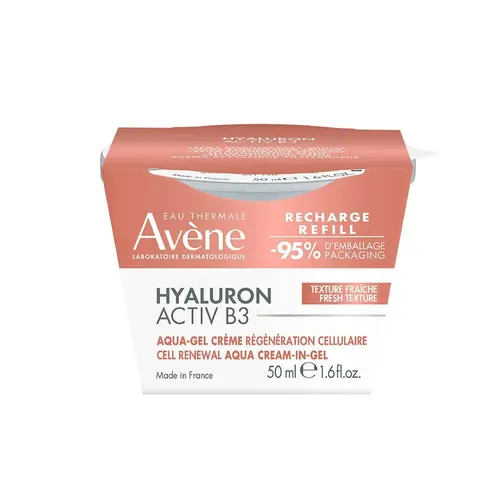 CREME FACIAL AVENE HYALURON ACTIV B3 50ML RENOVADOR REFIL