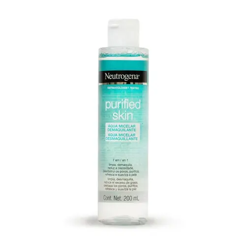 ÁGUA MICELAR NEUTROGENA 200ML PURIFIED SKIN