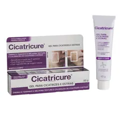 CICATRICURE GEL CICATRIZES E ESTRIAS 60G