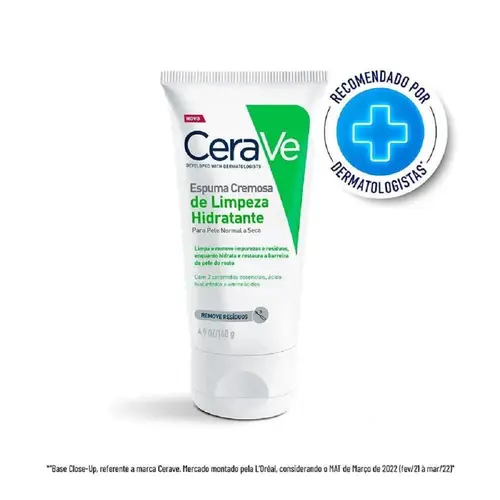 ESPUMA DE LIMPEZA CERAVE 140G HIDRATANTE