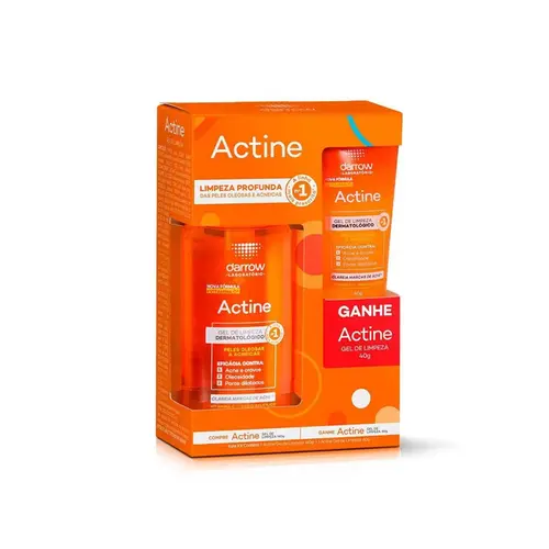 GEL DE LIMPEZA KIT ACTINE 140G+40G
