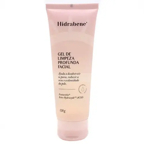 GEL DE LIMPEZA PROFUNDA FACIAL HIDRABENE 120G