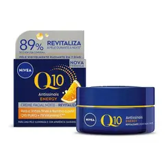 CREME NIVEA 50G Q10 ENERGY NOTURNO VITAMINA C+E