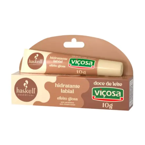 HIDRATANTE LABIAL HASKELL 10G DOCE DE LEITE VIÇOSA