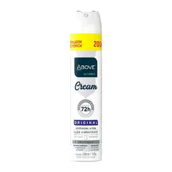 DESODORANTE ABOVE AEROSOL 200ML CREAM ORIGINAL