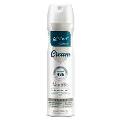 DESODORANTE ABOVE AEROSOL 200ML CREAM VANILLA