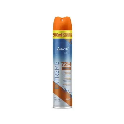 DESODORANTE ABOVE AEROSOL 200ML EXTREME SPORT