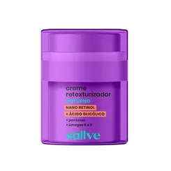 CREME RETEXTURIZADOR NOTURNO SALLVE 30G