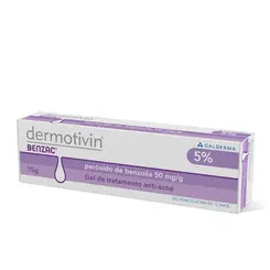 DERMOTIVIN BENZAC GEL 5% 15G
