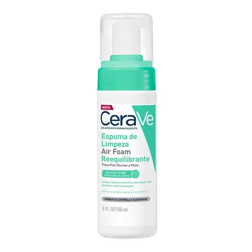ESPUMA DE LIMPEZA CERAVE 150ML REEQUILIBRANTE