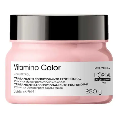 MASCARA DE TRATAMENTO L'ORÉAL 250G VITAMINO COLOR