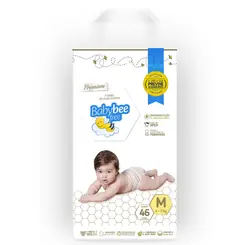FRALDA BABYBEE FREE DERMOPROTETORA M 46 UNIDADES