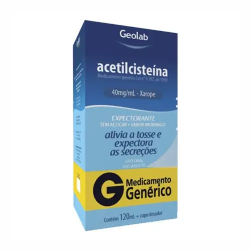 ACETILCISTEINA 40MG XPE ADT C/120 ML (GEOLA)