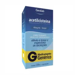 ACETILCISTEINA 40MG XPE ADT C/120 ML (GEOLA)